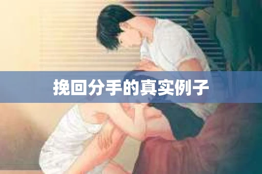 挽回分手的真实例子