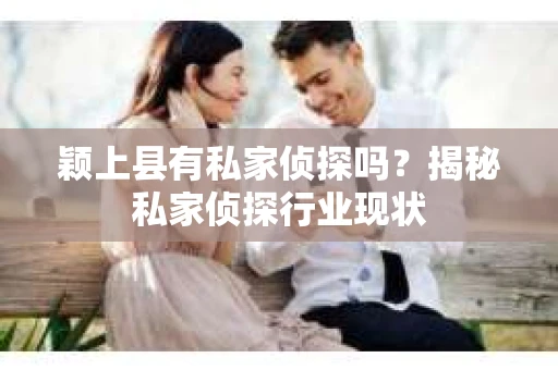 颖上县有私家侦探吗？揭秘私家侦探行业现状