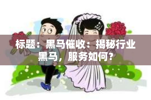 标题：黑马催收：揭秘行业黑马，服务如何？