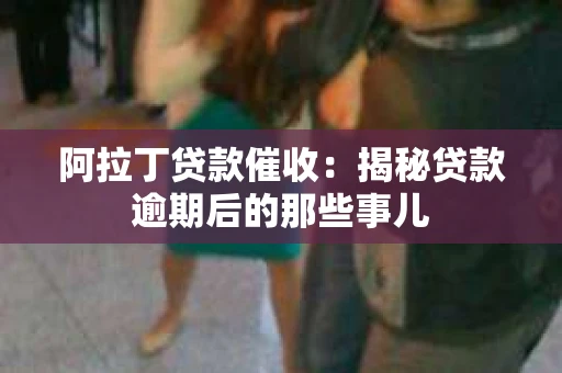 阿拉丁贷款催收：揭秘贷款逾期后的那些事儿