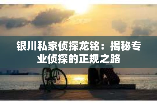 银川私家侦探龙铭：揭秘专业侦探的正规之路