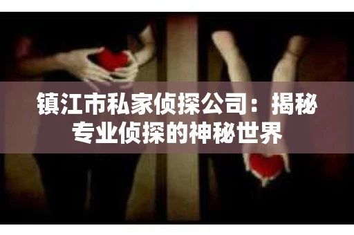 镇江市私家侦探公司：揭秘专业侦探的神秘世界