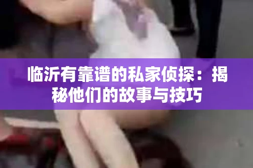 临沂有靠谱的私家侦探：揭秘他们的故事与技巧