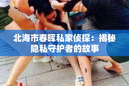 北海市春晖私家侦探：揭秘隐私守护者的故事