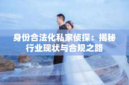 身份合法化私家侦探：揭秘行业现状与合规之路