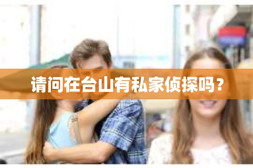 请问在台山有私家侦探吗？