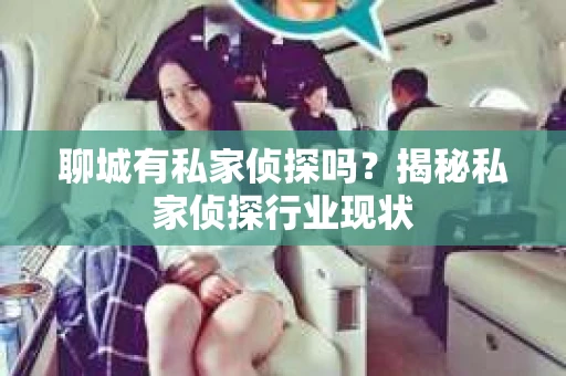 聊城有私家侦探吗？揭秘私家侦探行业现状