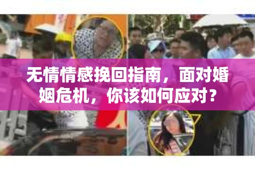 无情情感挽回指南，面对婚姻危机，你该如何应对？